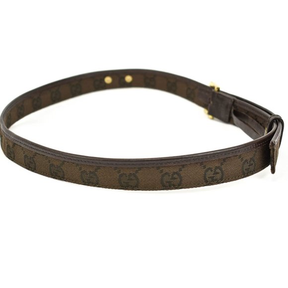 GUCCI: Dark Brown, Leather & \